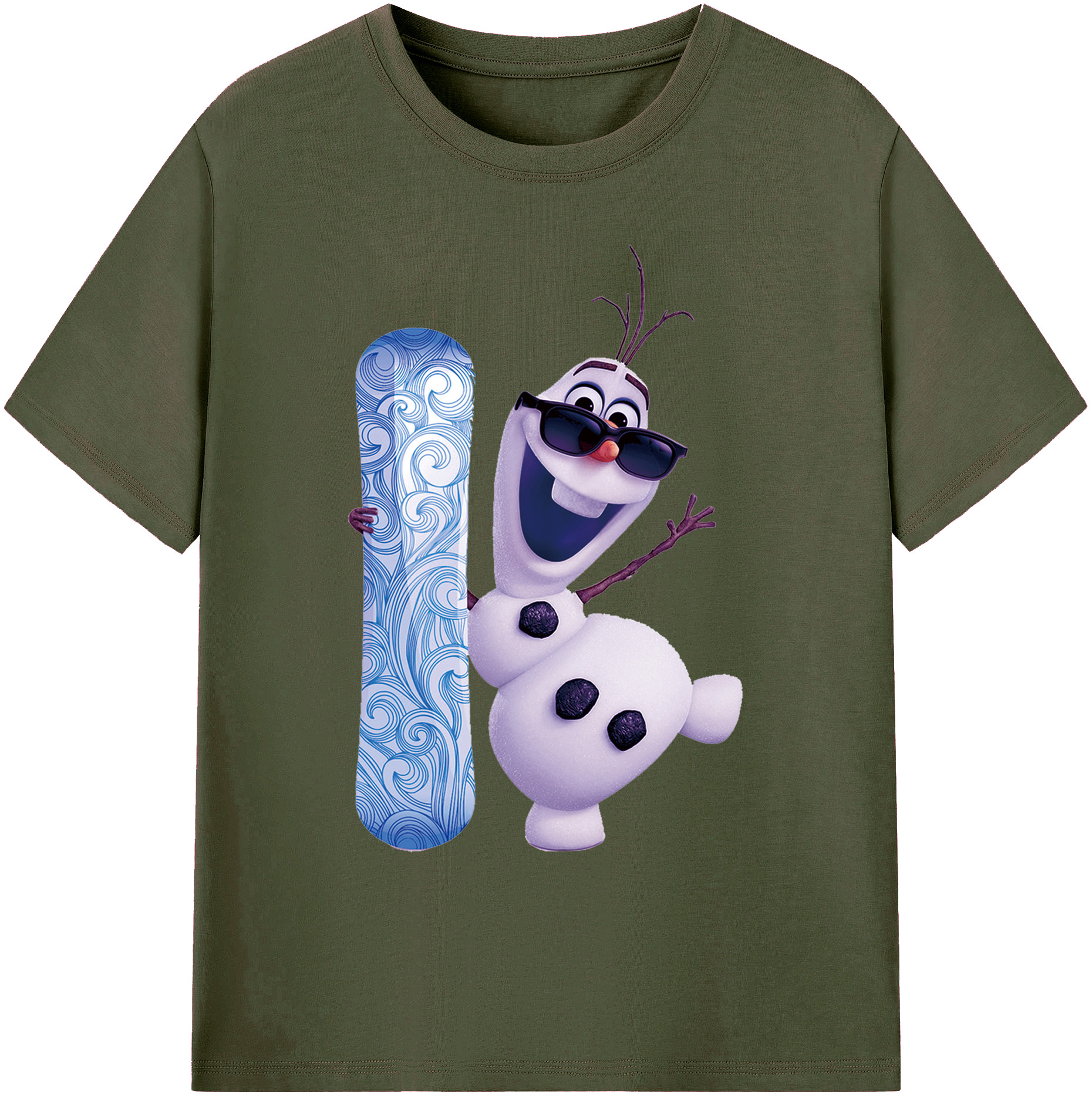 （画像用） アナと雪の女王 アンナ エルサ Frozen Anna Elsa 綿100％ メンズ半袖Tシャツ｜肌触りやわらか＆通気性